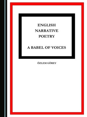 cover image of English Narrative Poetry